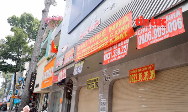 Mặt bằng cho thuê ở TP Hồ Chí Minh vẫn 'đìu hiu'