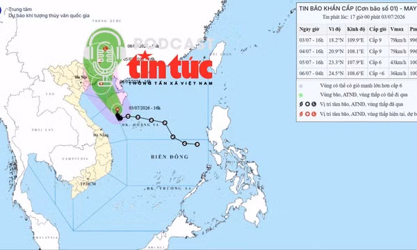 Tin nóng trong nước sáng 4/7/2026