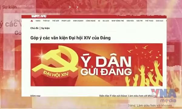 Nhiều điểm mới đột phá trong Dự thảo Văn kiện Đại hội XIV