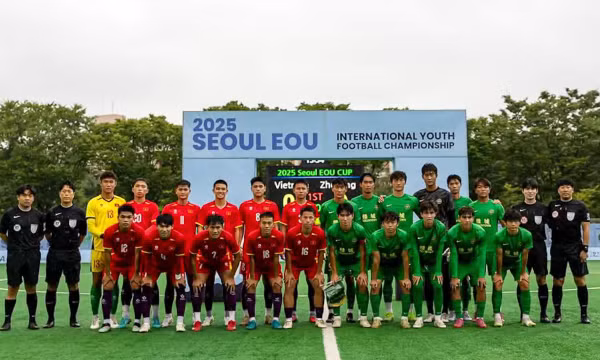 U18 Việt Nam chia tay Seoul Eou Cup bằng chiến thắng đậm
