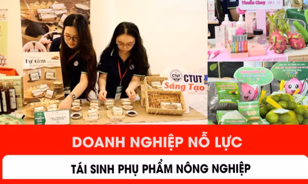 Doanh nghiệp nỗ lực tái sinh phụ phẩm nông nghiệp