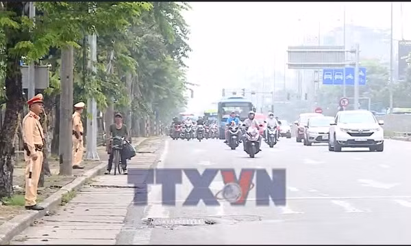 Lịch cấm đường phục vụ chương trình bắn pháo hoa chào mừng Đại hội XIV của Đảng 