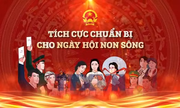 Tích cực chuẩn bị cho ngày hội non sông