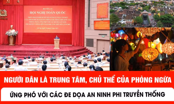 Người dân là trung tâm, chủ thể của phòng ngừa, ứng phó với các đe dọa an ninh phi truyền thống