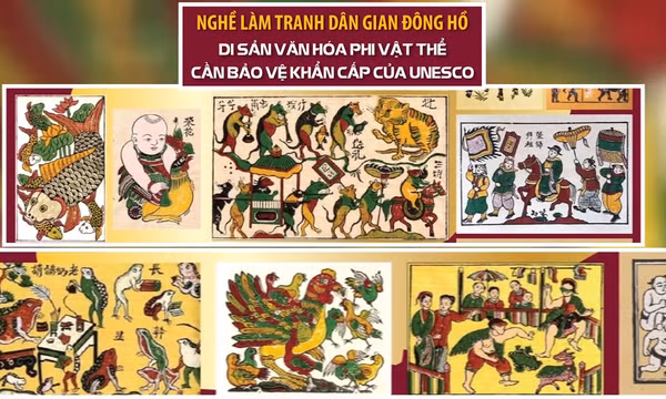 Thông điệp lịch sử: Tranh Đông Hồ sáng bừng màu dân tộc