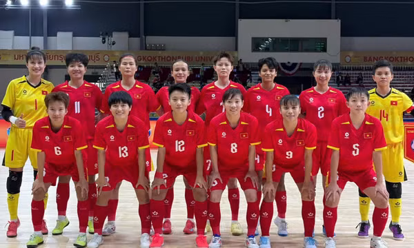 Đội tuyển futsal nữ lần đầu tiên giành HCV SEA Games