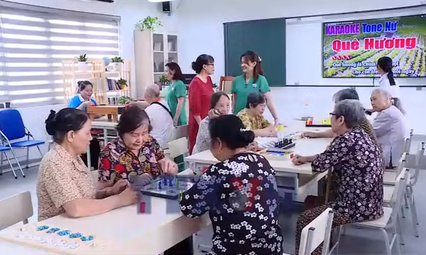 Nơi người cao tuổi tìm lại niềm vui mỗi ngày