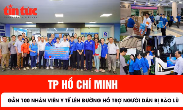 TP Hồ Chí Minh khẩn trương chi viện y tế cho Đắk Lắk sau bão lũ