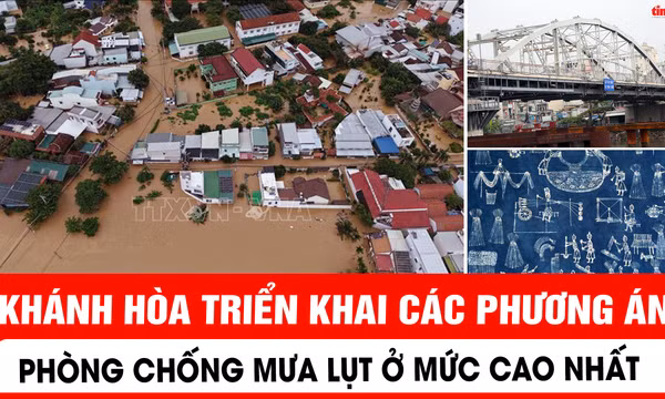 Khánh Hòa triển khai các phương án phòng chống mưa lụt ở mức cao nhất