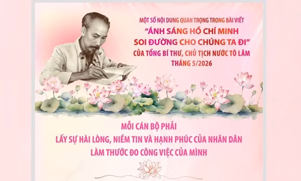 Học Bác mỗi ngày: Lấy 'Dân là gốc' - sự thụ hưởng của nhân dân là nền tảng