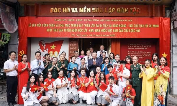 Ngôi nhà 48 Hàng Ngang - địa chỉ đỏ giáo dục lòng yêu nước