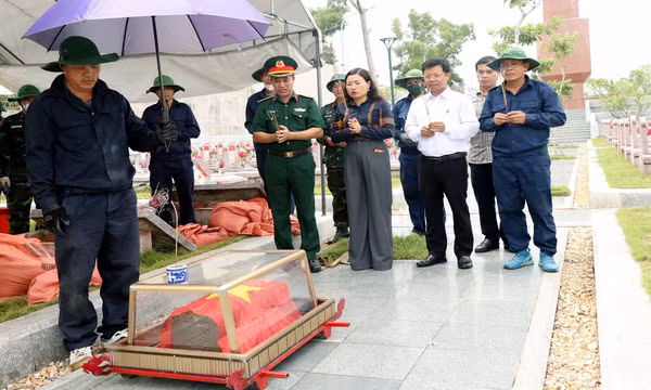 Hành trình trả lại tên cho các anh hùng liệt sĩ
