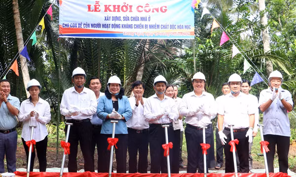 Chăm lo nhà ở cho con của người hoạt động kháng chiến nhiễm chất độc hóa học
