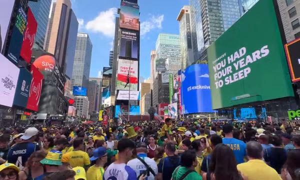 World Cup 2026: Hàng nghìn CĐV Brazil khuấy động không khí tại New York