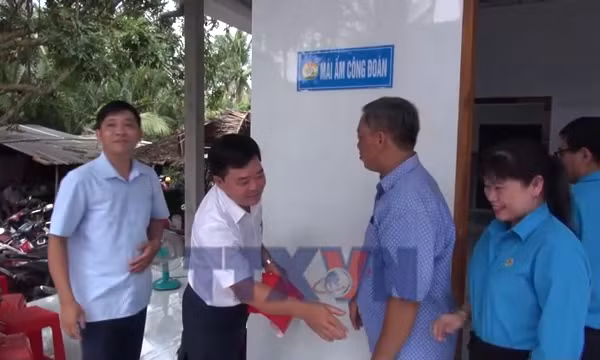 Mái ấm công đoàn - Điểm tựa để người lao động an cư