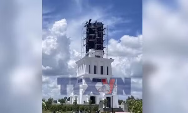 Tây Ninh tạm dừng công trình tượng 'Nữ thần khai phóng'