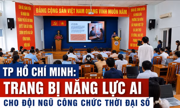 Trang bị năng lực AI cho đội ngũ công chức thời đại số