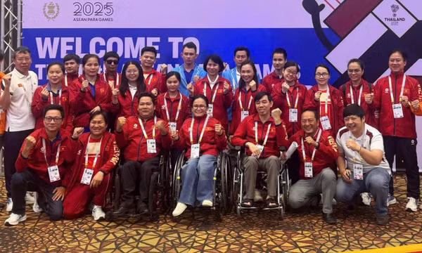 Đoàn Việt Nam vượt chỉ tiêu tại ASEAN Para Games 13