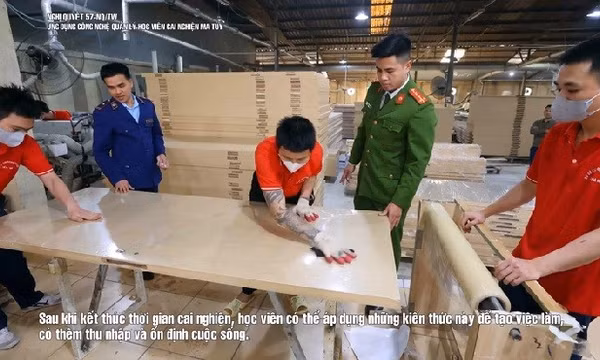 Nghị quyết 57-NQ/TW: Ứng dụng công nghệ quản lý học viên cai nghiện ma túy