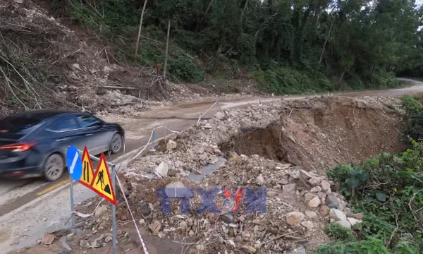 Đèo Khánh Lê thông suốt, cẩn trọng trên Tỉnh lộ 9