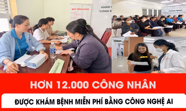 Công đoàn TP Hồ Chí Minh đồng hành chăm sóc sức khỏe người lao động
