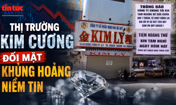 Thị trường kim cương đối mặt khủng hoảng niềm tin