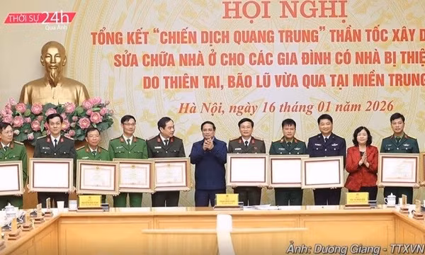 Thời sự 24h qua ảnh sáng 16/01