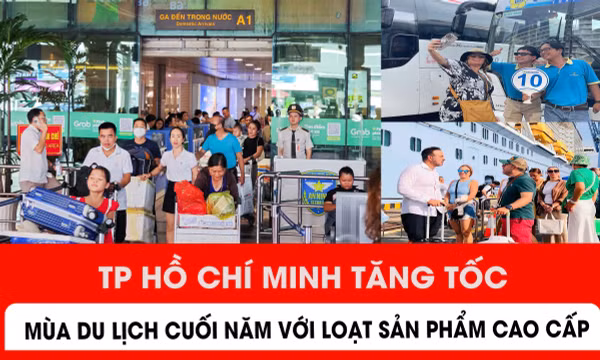 TP Hồ Chí Minh tăng tốc mùa du lịch cuối năm với loạt sản phẩm cao cấp