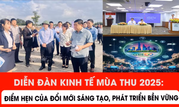 Diễn đàn Kinh tế Mùa thu 2025: Điểm hẹn của đổi mới sáng tạo, phát triển bền vững