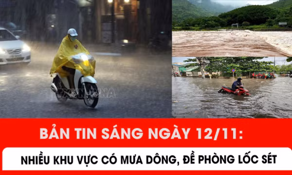 Nhiều nơi có mưa dông, đề phòng lốc sét