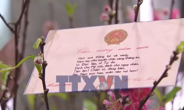 Thiệp xuân - lời gửi niềm tin