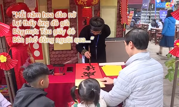 THÔNG ĐIỆP LỊCH SỬ: Xin chữ - nét đẹp văn hóa của người Việt