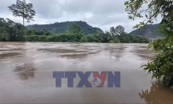 Tân Quang không để lũ về mới ứng phó