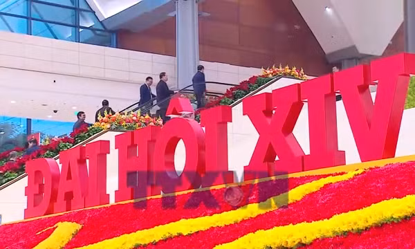 Những hình ảnh nổi bật ngày khai mạc Đại hội XIV của Đảng