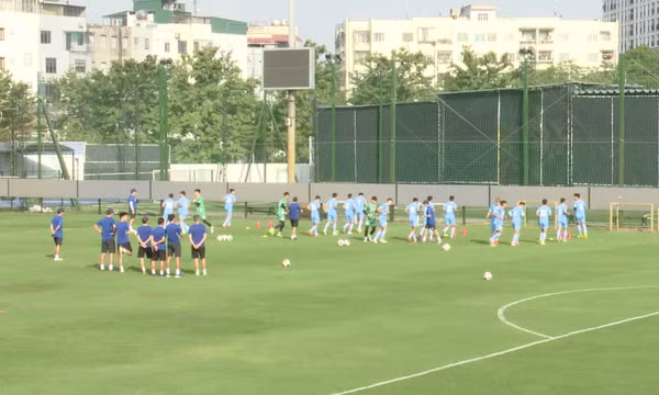 U23 Việt Nam trở lại tập luyện, hướng đến VCK châu Á 2026