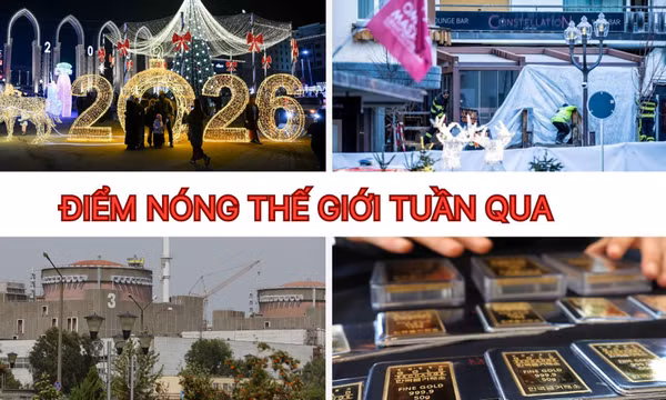 Tin tức TV: Thế giới tưng bừng đón năm mới 2026; Nga-Ukraine đạt thoả thuận ngừng bắn cục bộ hiếm hoi