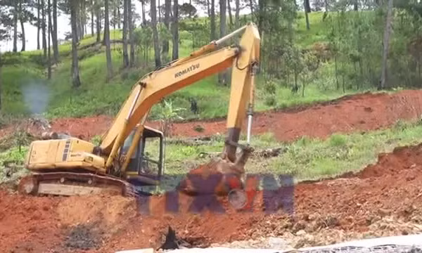Khẩn trương khắc phục sạt lở đường nối Đà Lạt với quốc lộ 27C đi Nha Trang