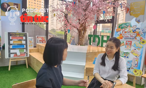 Cô giáo Bùi Thị Thanh Hòa, Giáo viên Ngữ văn, Trường THCS Trần Duy Hưng (Hà Nội) chia sẻ với phóng viên.