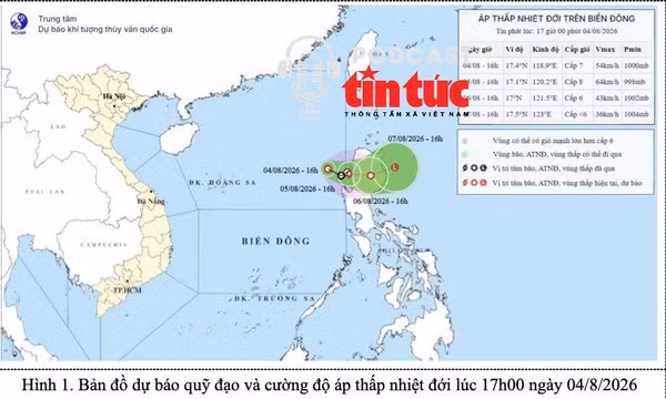 Áp thấp nhiệt đới trên biển Đông khả năng mạnh lên thành bão