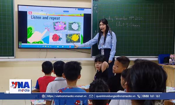 Đưa tiếng Anh thành ngôn ngữ thứ hai: Cần chuẩn hóa giáo viên