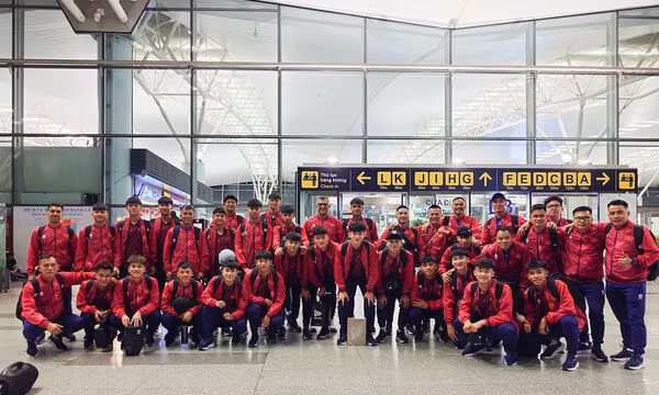 U17 Việt Nam lên đường sang Ả Rập Xê Út tham dự VCK U17 châu Á 2026