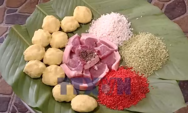 Làng nghề bánh chưng truyền thống tất bật vào vụ Tết