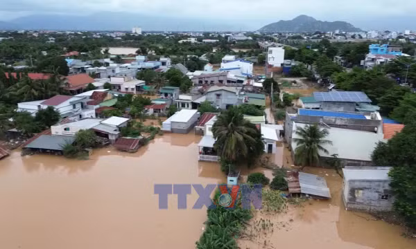 Khánh Hòa khẩn trương hỗ trợ người dân sau thiên tai
