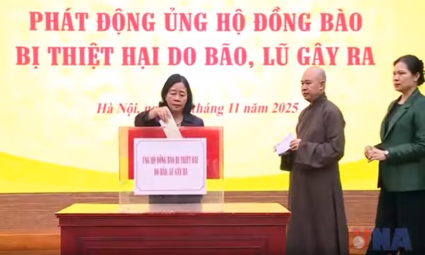 Hơn 112 tỷ đồng gửi tới đồng bào vùng lũ