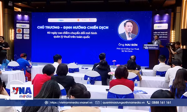 Sắp có cổng kê khai thuế cho hộ kinh doanh