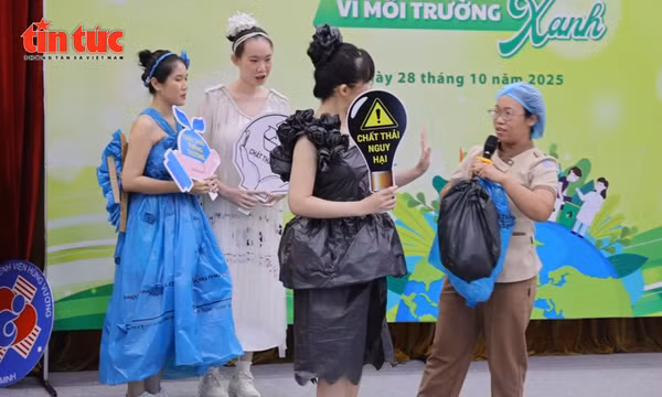 Lan tỏa ý thức phân loại chất thải y tế tại nguồn vì môi trường xanh