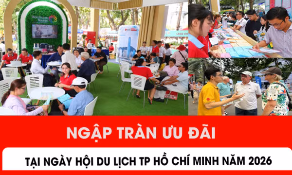 Ngập tràn ưu đãi tại Ngày hội Du lịch TP Hồ Chí Minh 2026