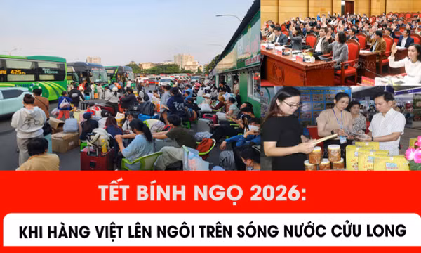 Khi hàng Việt 'lên ngôi' trên sóng nước Cửu Long