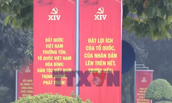 Đại hội Đảng toàn quốc lần thứ XIV bắt đầu phiên làm việc thứ ba