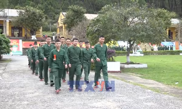 Ngày đầu trong quân ngũ của các tân binh Quảng Trị
